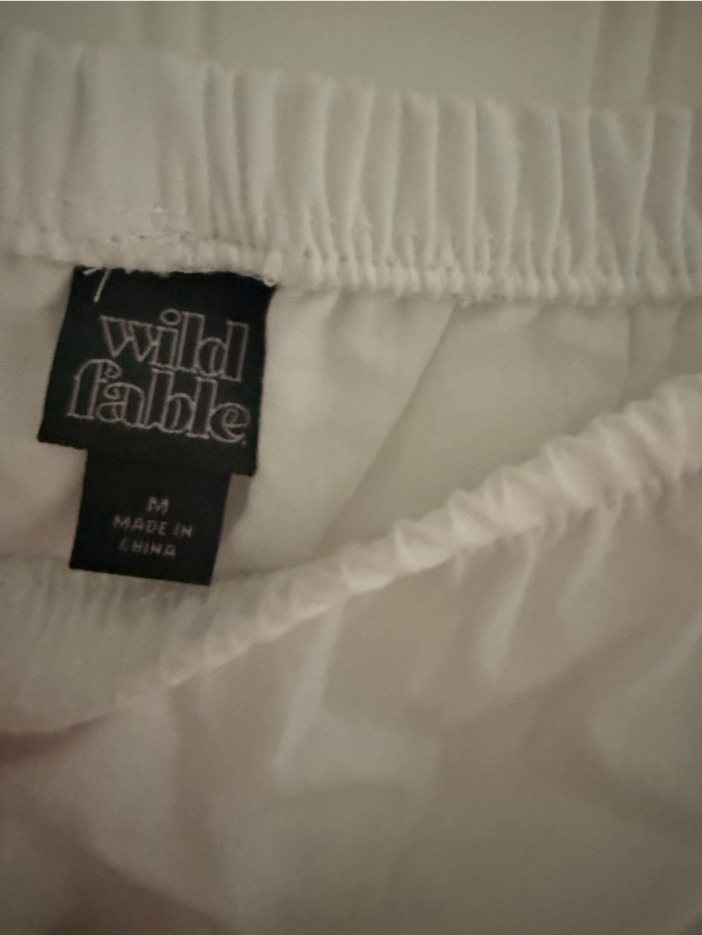 NWT White Tiered Maxi Skirt size M - Picture 3 of 7